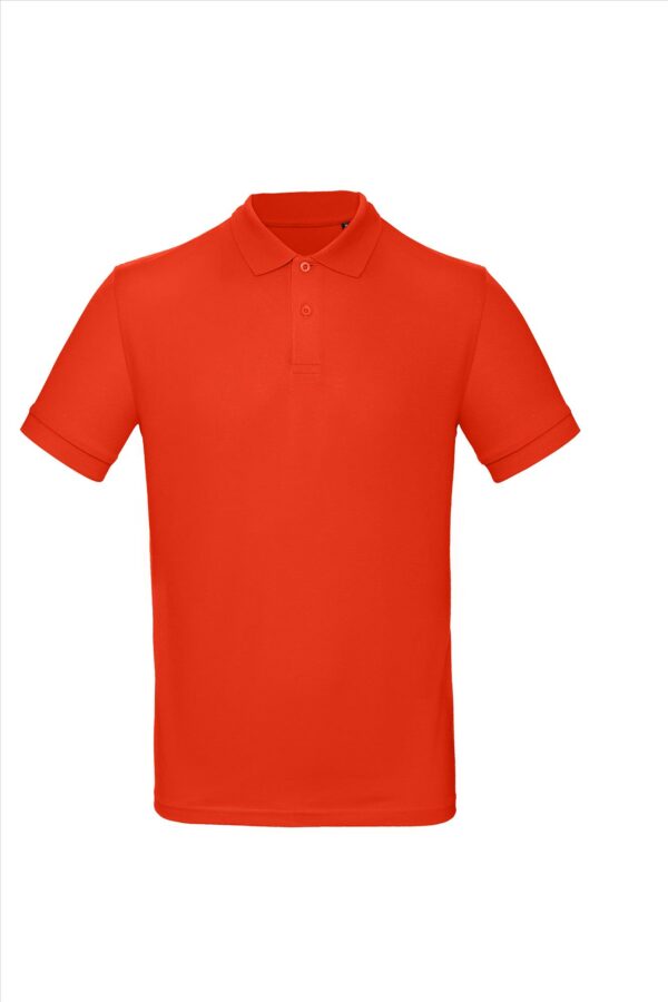 B&C Inspire Polo Men_° Fire Red
