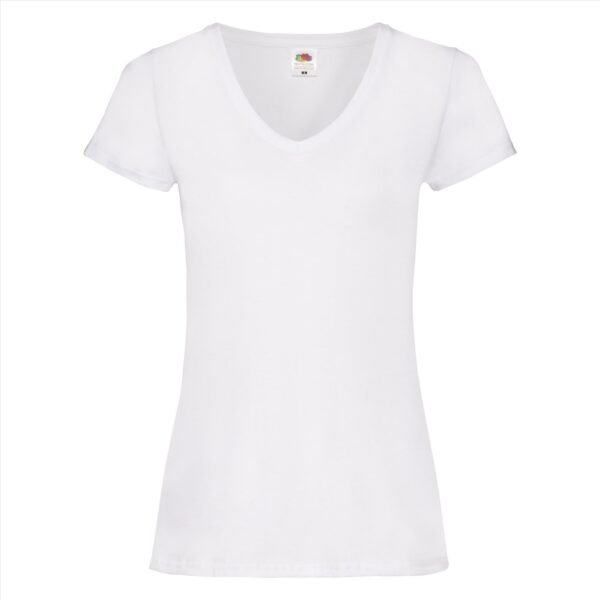 FOTL Lady-Fit Valueweight V-neck T
