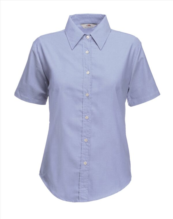 FOTL Lady-Fit Shortsleeve Oxford Shirt