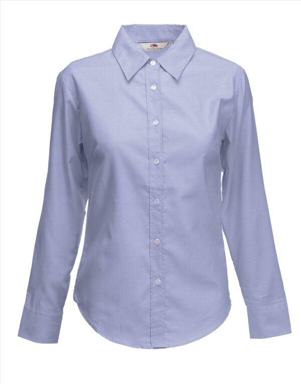 FOTL Lady-Fit LSL Oxford Shirt