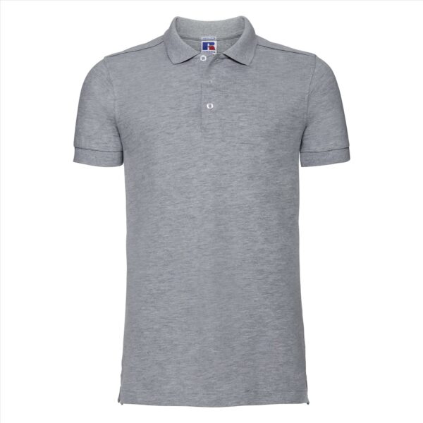 RUS Men Fitted Stretch Polo