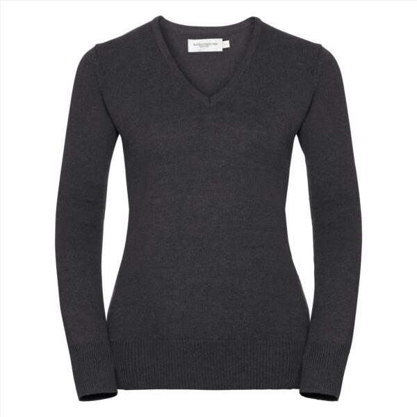RUS Ladies V-Neck Knitted Pullover