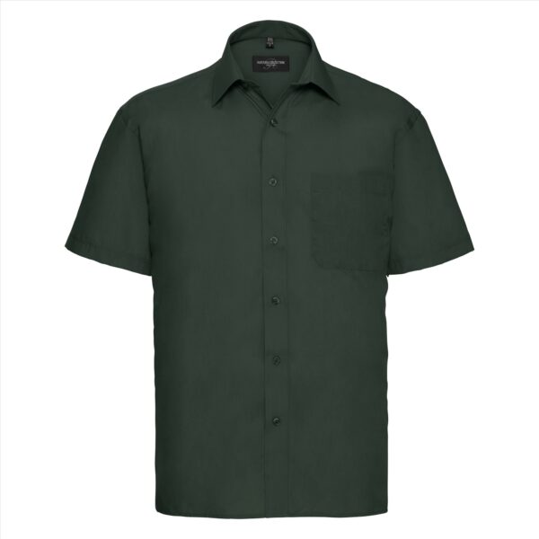 Men's S/S Classic Polycot. Poplin Shirt