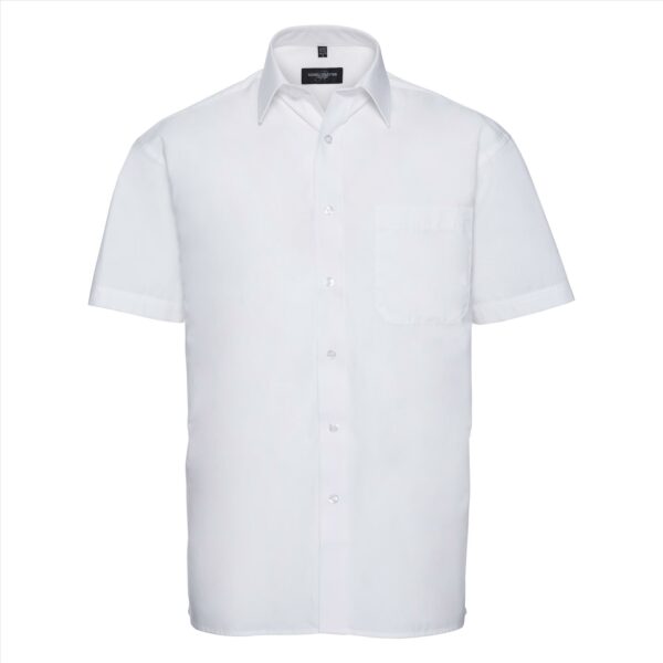 RUS Men SS Classic Pure Cotton Poplin Shirt