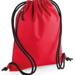 Chunky drawcord carry handles. Cord zip pulls with reflective detail. Concealed stash pocket. Tear out label. Capacity 15 litres.