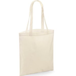 Carry/shoulder straps (67cm long). Can be decorated front and rear. Tear out label. Capacity 10 litres.
