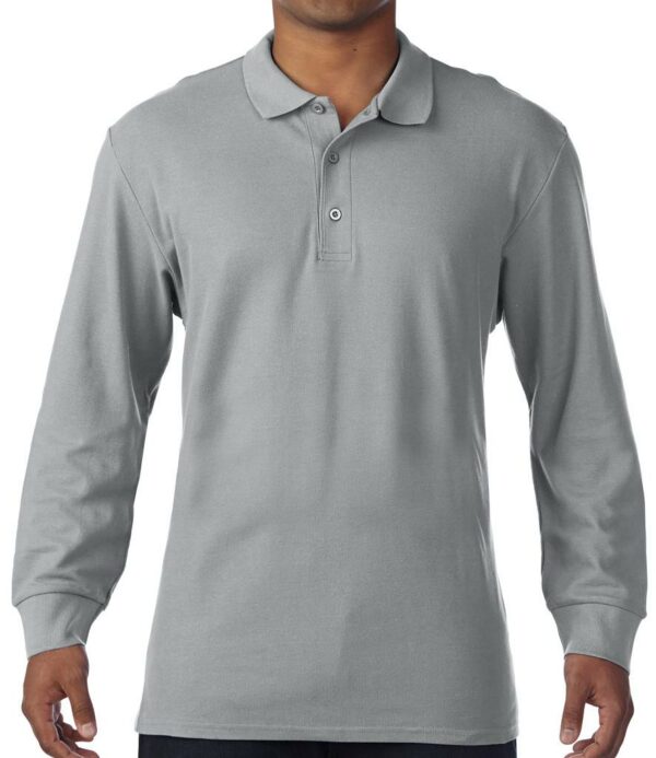 Long Sleeve Premium Cotton® Double Piqué Polo Shirt