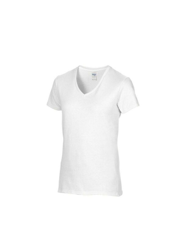 Ladies Premium Cotton® V Neck T-Shirt