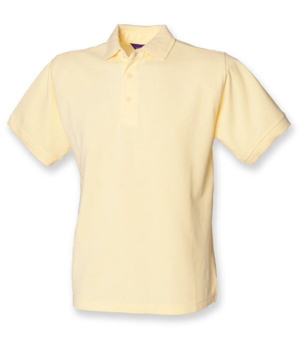 Heavy Poly/Cotton Piqué Polo Shirt