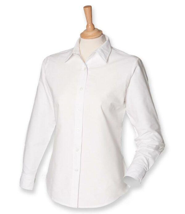 Ladies Long Sleeve Classic Oxford Shirt