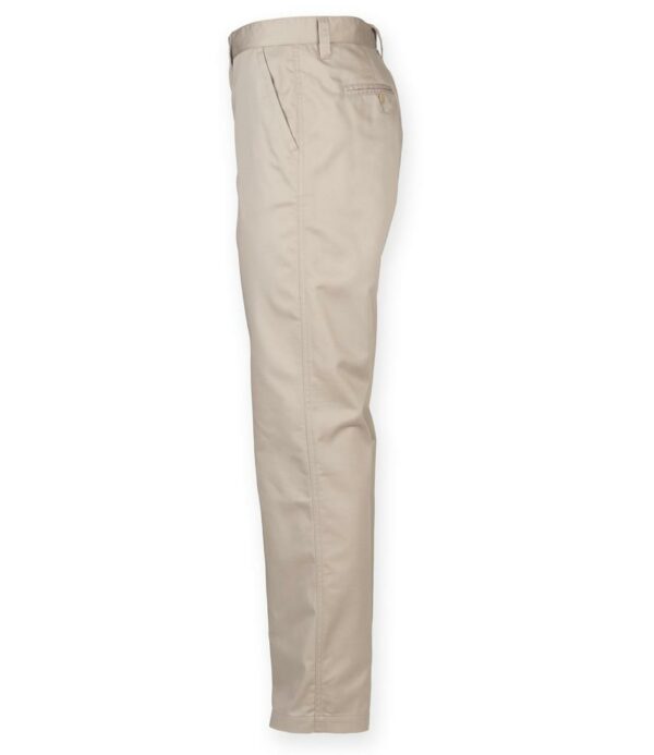 Ladies 65/35 Flat Fronted Chino Trousers