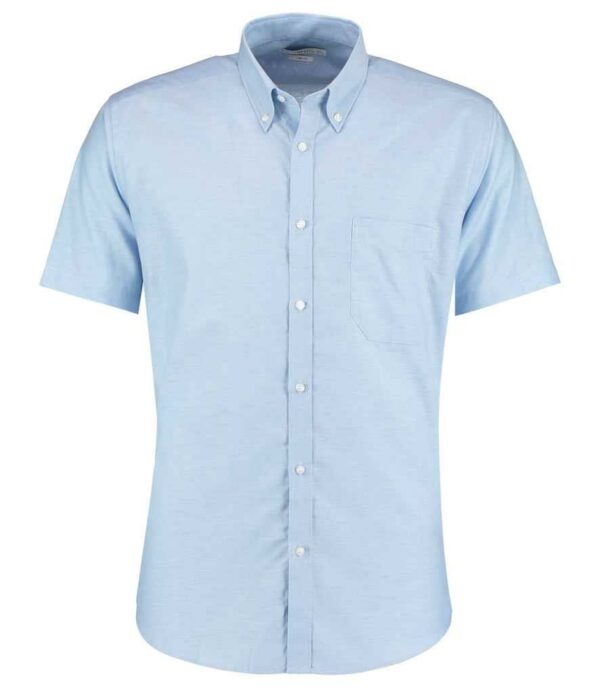 Short Sleeve Slim Fit Oxford Shirt