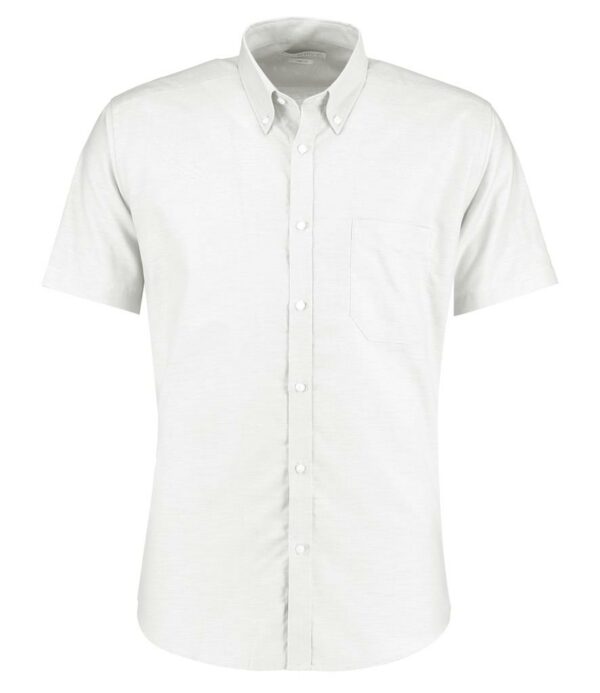 Short Sleeve Slim Fit Oxford Shirt