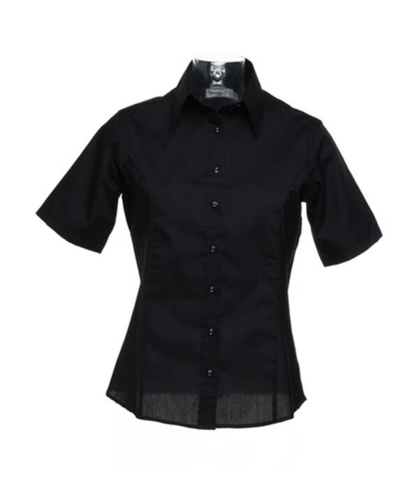 Ladies Short Sleeve Tailored Business Shirt