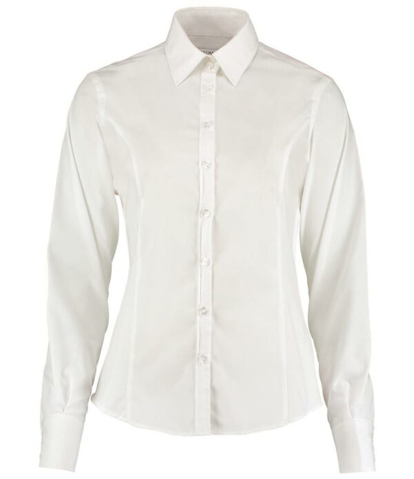 Ladies Long Sleeve Tailored Business Shirt