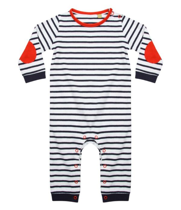 Baby Long Sleeve Striped Bodysuit