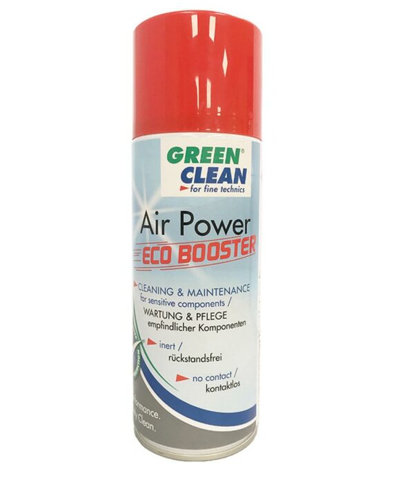 Green clean aerosol technology. Compressed air product. Ideal for cleaning embroidery machines.