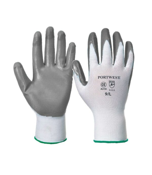 "Conforms to EN420 and EN388. Knitted wrist. Open back for extra ventilation. Enhanced abrasion resistance. Coating prevents grease