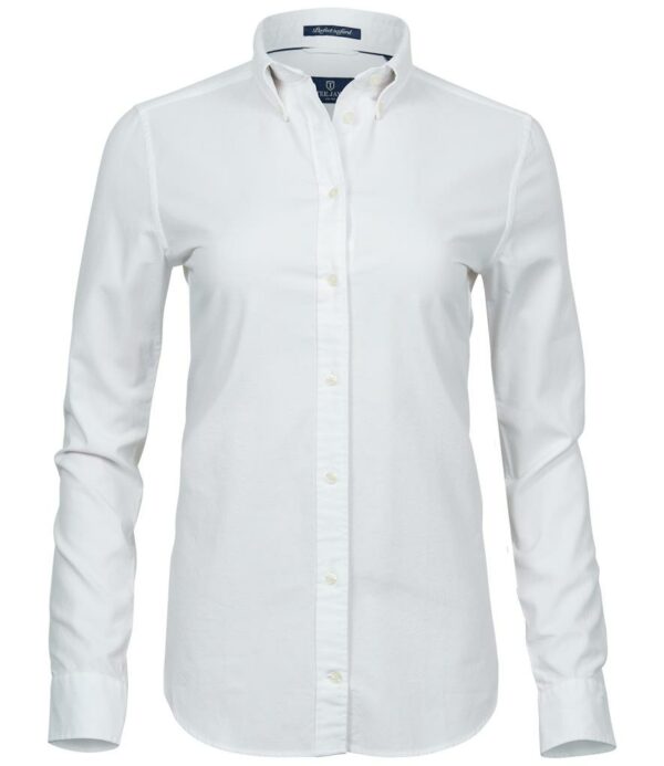 Ladies Perfect Long Sleeve Oxford Shirt