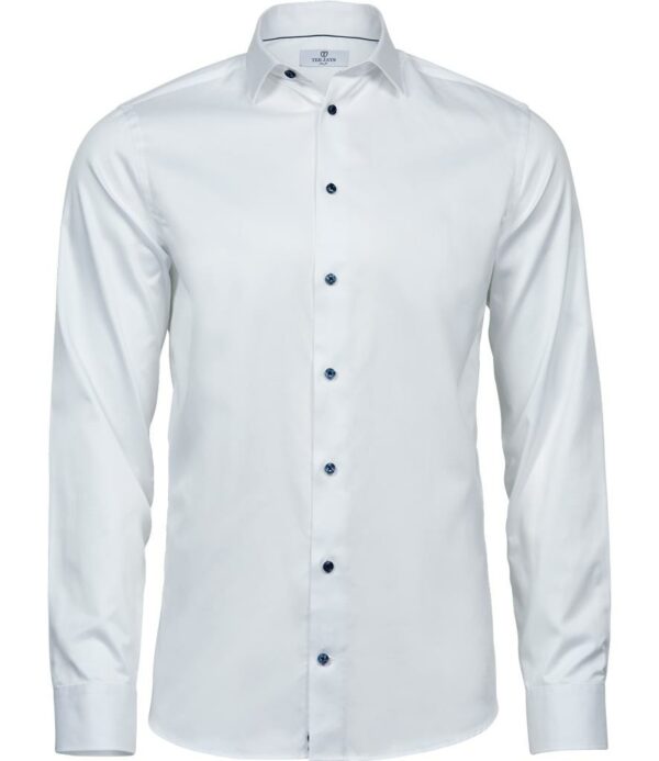 Luxury Slim Fit Long Sleeve Oxford Shirt